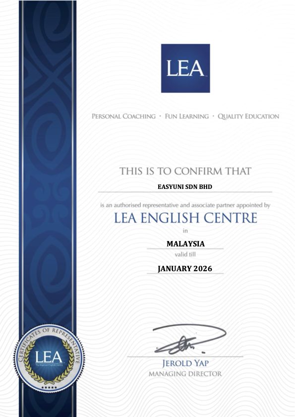 University of Lea Partnership Certificate